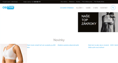 Desktop Screenshot of obcare.cz